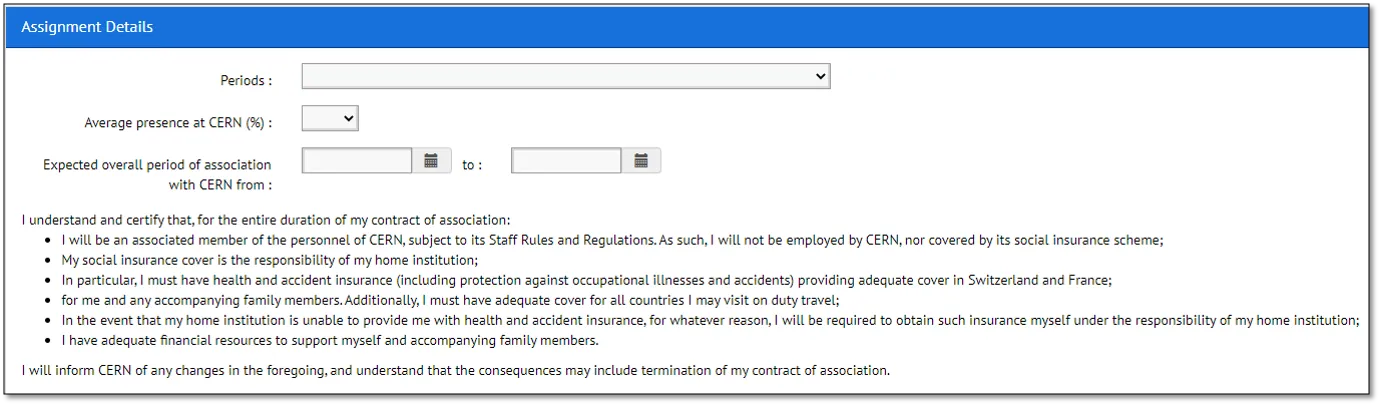 assignment details screenshot